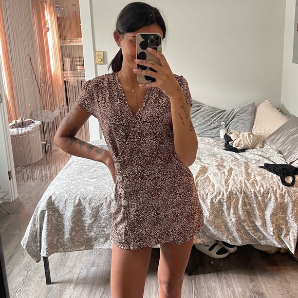 Urban outfitters wrap dress/romper - Picture 1 of 3